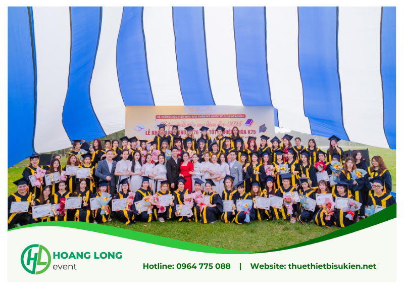 thiết bị tổ chức lễ bế giảng 